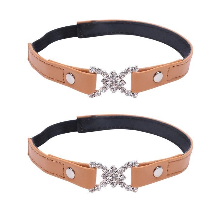 1 paire créative portable haut talon sangles de chaussures de cheville élastiques cordes de pour femmes dames filles