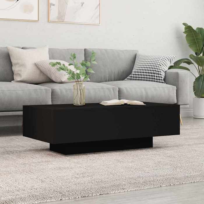 Clarence* Table dappoint - petite table Bassenoir 100x495x31 cm Bois dingénierie &Europ2391965