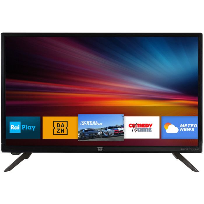 Trevi Smart TV 24 Pollici Android Digitale Terrestre e Satellitare LTV 2410