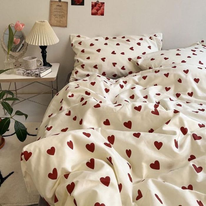 Parure de lit double Queen Size Housse de couette Drap plat Taie doreiller Linge de lit Enfants Adulte Mode Textile de maison Parure de lit double Queen Size Housse de couette Drap plat Taie doreiller Linge de lit Enfants Adulte Mode Textile de maison