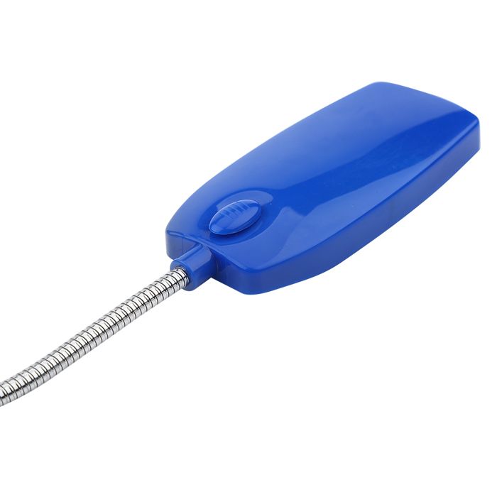 AUCUNE Lumière USB 5V col de cygne Flexible Mini USB 28 LED lampe de lecture Portable lampe dordinateur avec deco poser Bleue