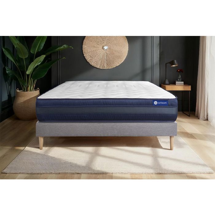 Ensemble Lit Sommier Matelas 140x190