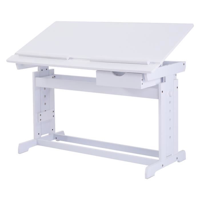 Giantex Bureau Enfant Reglable En Hauteur Inclinaison Plan De Travail 109x55cm Et 1 Tiroir Design Contemporain Achat Vente Bureau Bebe Enfant Bureau Enfant Soldes Sur Cdiscount Des Le 20 Janvier Cdiscount