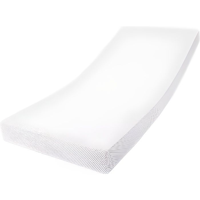 MATELAS MDF 90X190 EN DESSOUS DU PRIX STYLE, "CONFORT RELAX" ORTHOPÉDIQUE, ÉPAISSEUR TOTALE H 11 Waterfoam Amovible Et Lavable Anti Allergique Et Anti Acarien 15 Ans Garant Livraison Gratuite