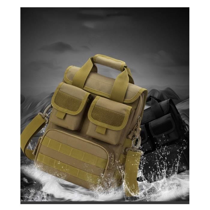 Sac Bandoulière Filson En Coton Sergé Robuste - Marron, Grande Taille (occasion)