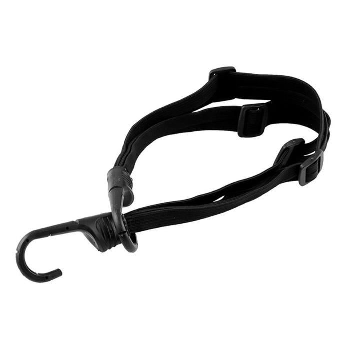 Boucle De Mentonnière Universelle Pour Casque Moto REHOC - Fermeture Rapide, Noir/rouge - Installation Facile