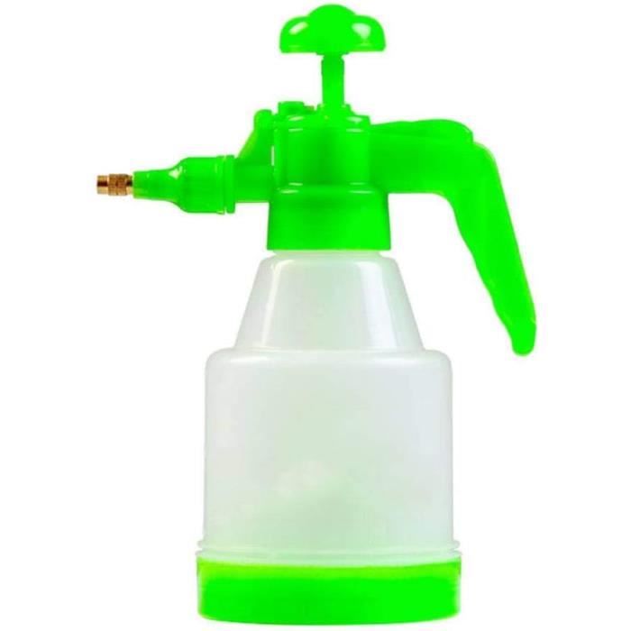 Brumisateur à Brume Fine Pour Plantes - Pulvérisateur Verre Portable Avec Buse Réglable Vert Clair
