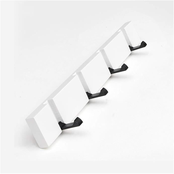 Lot De Crochets Muraux Pour Vêtements, Sacs Ou Robes - Zinc, Taille ~55x43x19 Mm, Lot De 1, 5 Ou 10