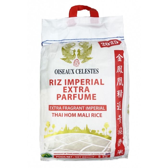 Recolte Riz LA NOUVELLE RECOLTE ! Riz Thai Impérial 2025 Extra Parfumé 5kg/Sac 1 ...