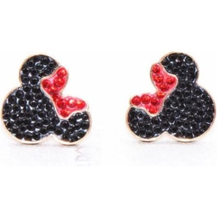 Boucles D'oreille Puces Minnie Cristal Swarovski* Plaqué Or Jaune 750 - Achat / Vente boucle d'oreille Boucles D'oreille Puces Min Plaqué or Doré - Boucles D'oreille Puces Minnie Cristal Swarovski* Plaqué Or Jaune 750 - Achat / Vente boucle d'oreille Boucles D'oreille Puces Min Plaqué or Doré -
