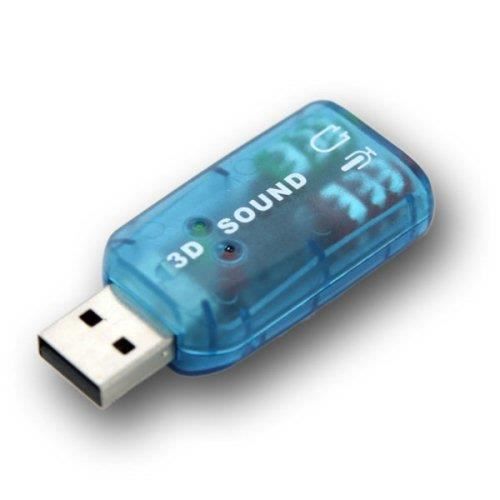 Clé USB Carte Son Externe 5.1 Audio Micro 3D