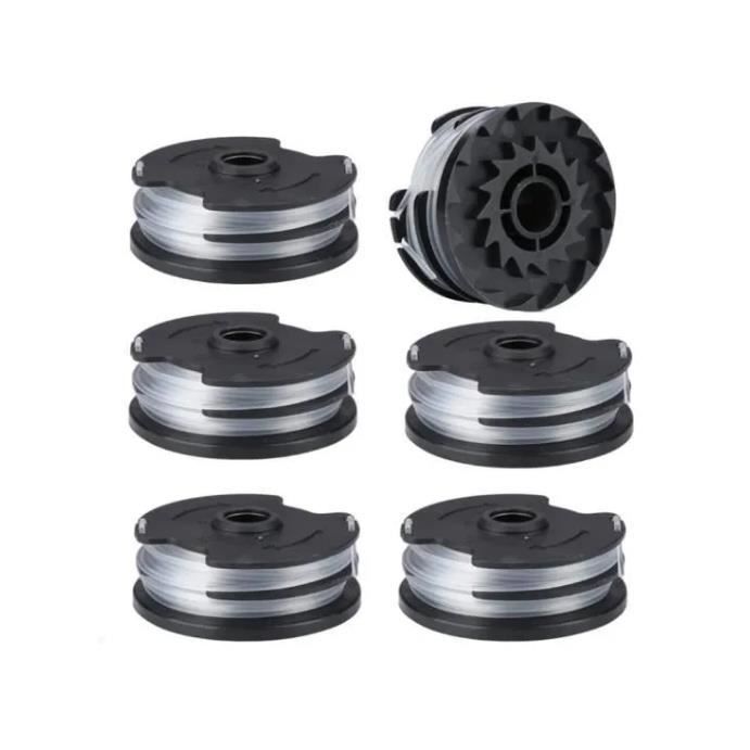6 pièces Bobine Fil Nylon pour Parkside LIDL Akku PRTA 20Li C3 A1B2