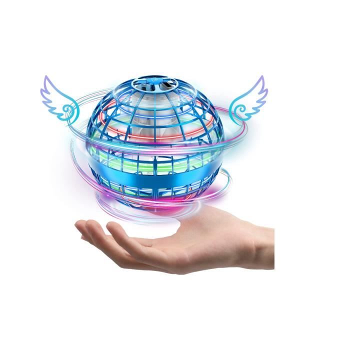 Boule Volante Lumineuse Magique Mini Drone Enfant, Cadeau Noel Jouet Garcon  Fille Enfant 6-18 Ans, spinner Jeux Extérieur Intérieur - Cdiscount Sport