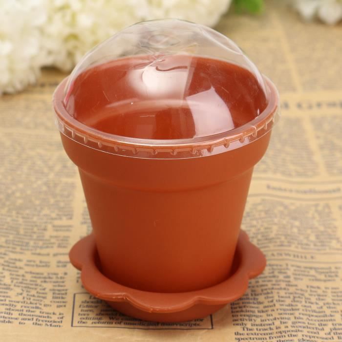 Moule Caissette Muffin Plastique Cupcake Gateau Patisserie Cuisson Pot De Fleur Marron Cdiscount Maison