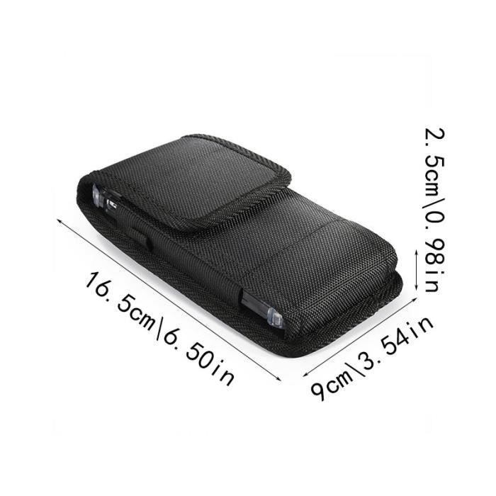 Sac Ceinture Tactique étui à Téléphone Pour Homme - Tissu Imperméable - Universel - Neuf