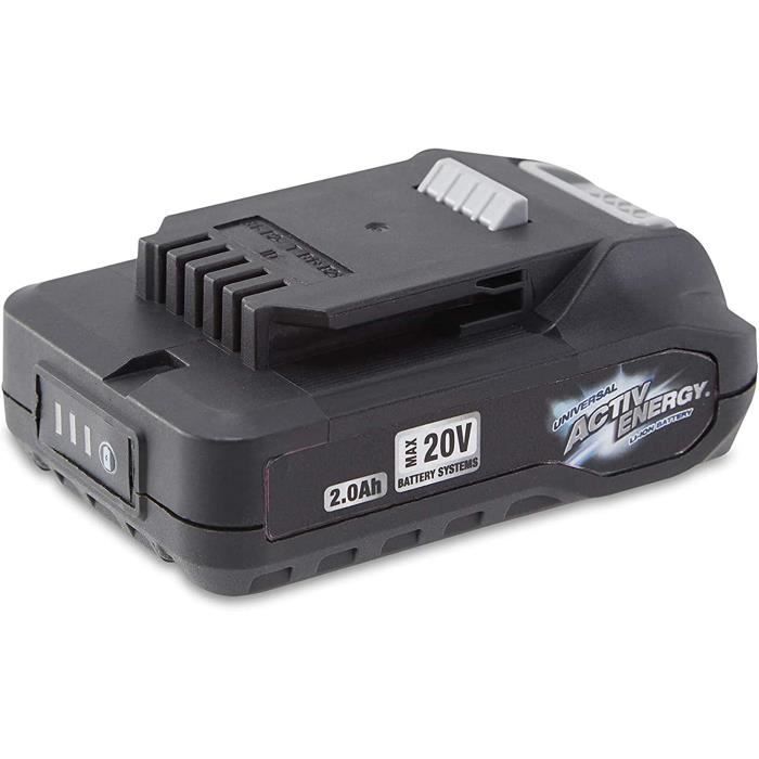 Batterie ACTIV Energy LiIon 20V 2,0Ah 36Wh pour Outils de Jardin sans