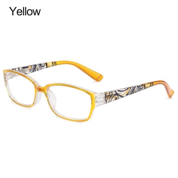 Lunettes De Lecture En Bois Jaune Nowa - Dioptrie +3.00 - Neuf Avec étiquettes