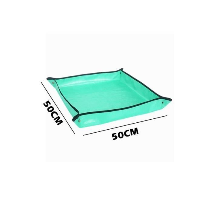 Tapis De Jardin KOAHDE 100x100 Cm - Imperméable Et Pliable Pour Rempotage Et Entretien Des Plantes