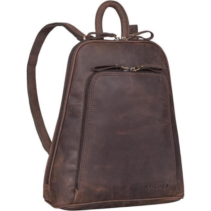 Sac à Dos En Denim Pour Femme Boziee - Taille Petit Ou Grand, Style Ville, Pour école, Travail, Voyage, Unisexe