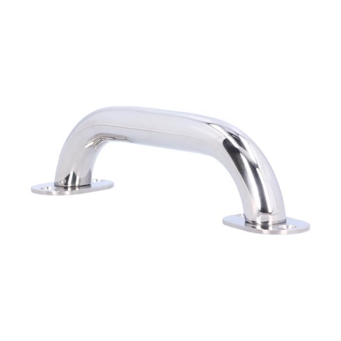 Main Courante Bateau En Acier Inoxydable 304 – Tube Rond 7/8” – Poli Brillant – Pour Pont, Salle De Bain, Escalier