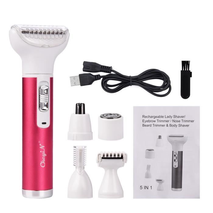 Épilateur électrique Femme 3 En 1 Rasoir Indolore étanche Rechargeable THOTCOC - Neuf
