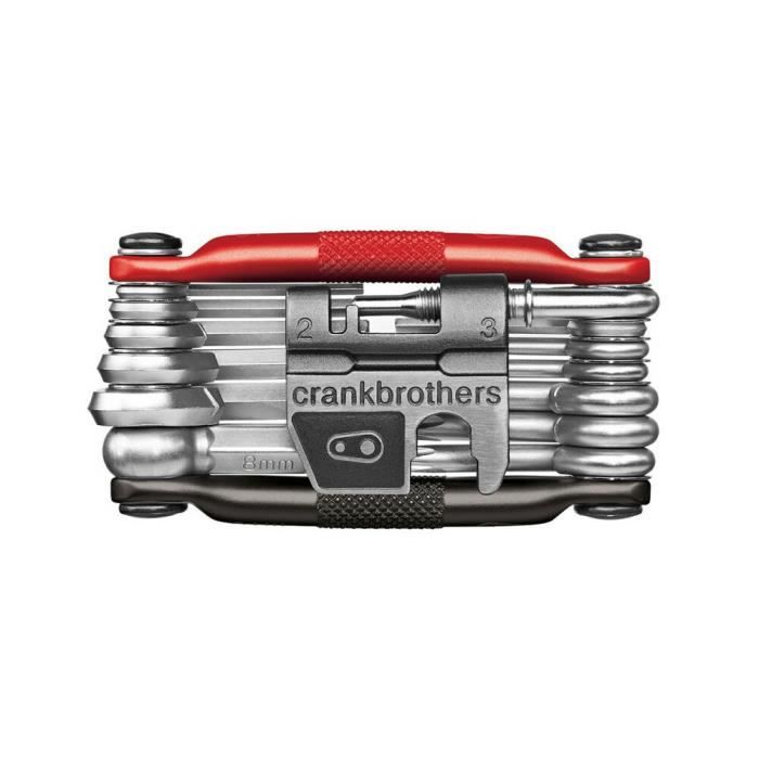 Outil Multi-Fonctions Crank Brothers Multi-19 - 19 Fonctions Pour Vélos