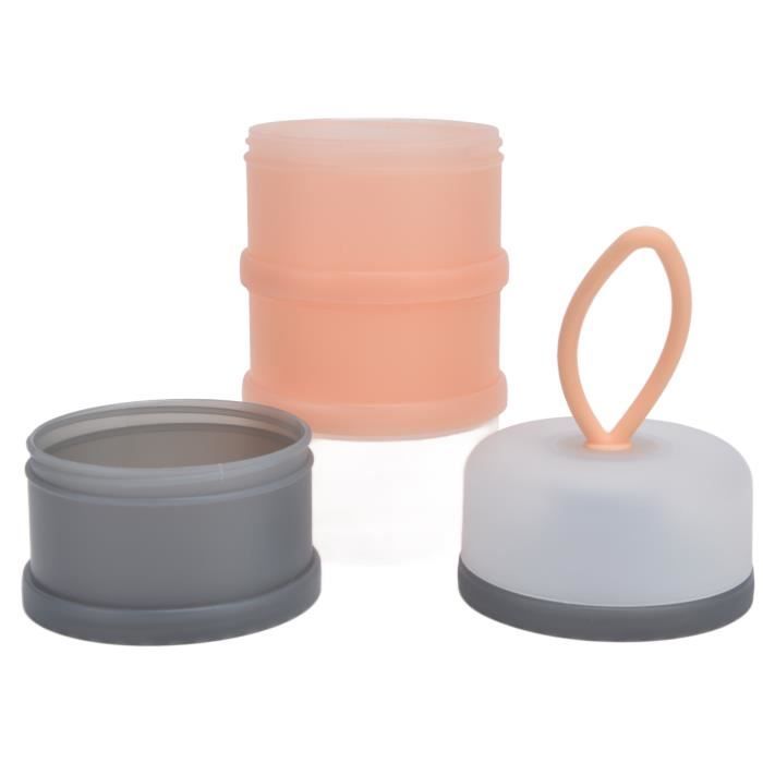 Distributeur De Lait En Poudre Bébé 4 Couches - Anti-déversement, Température -20°C à 120°C