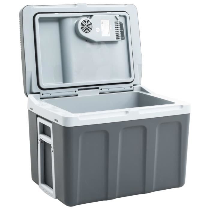 Glacière Adler 28 Litres - Chauffante Et Réfrigérante, 12V/220V, Classe E