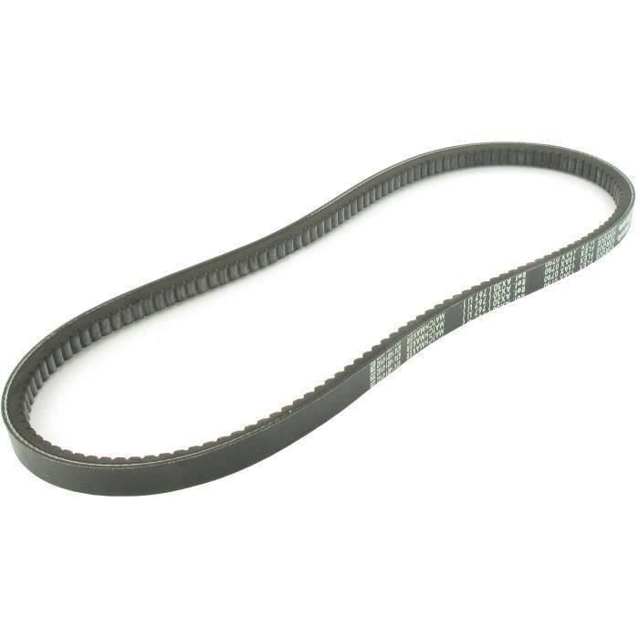 Courroie trapézoïdale crantée américaine série 3L (section 10x6mm) Longueur ext: 1156mm