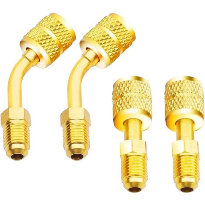 Adattatore M1/4 - F 5/16 SAE Con Testa Mobile Climatizzatore - Foto 10