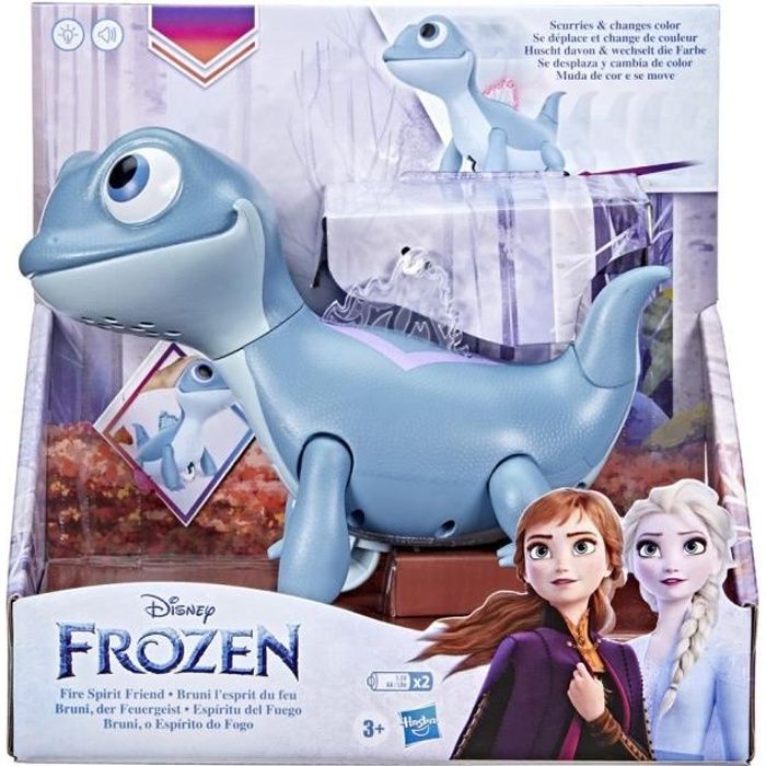 25 cm Bruni Simba 6315877583 Disney La Reine des Neiges 2 Convient aux Enfants dès Les Premiers Mois de Vie Peluche Salamandre