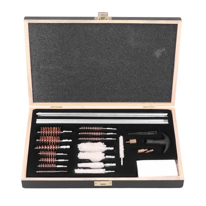 Allen Company Kit de nettoyage universel pour pistolet et boîte à outils – Kit de nettoyage pour