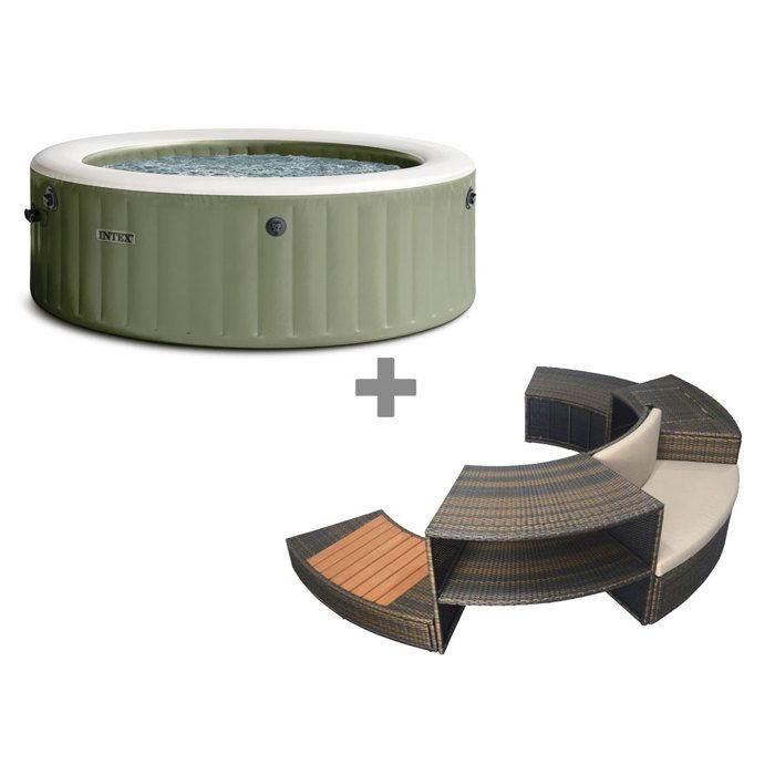 Intex PureSpa Rond 6 places