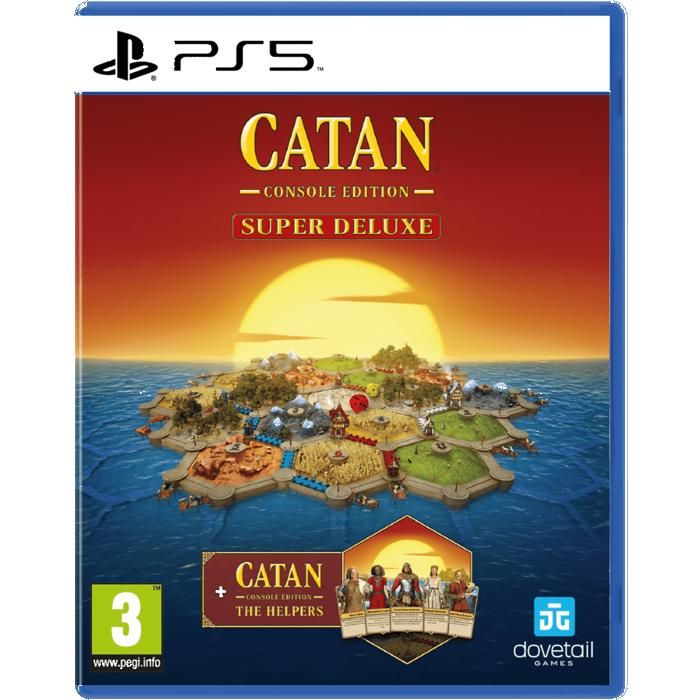 Jeu CATAN Super Deluxe Edition PS5 En boîte Mode en ligne