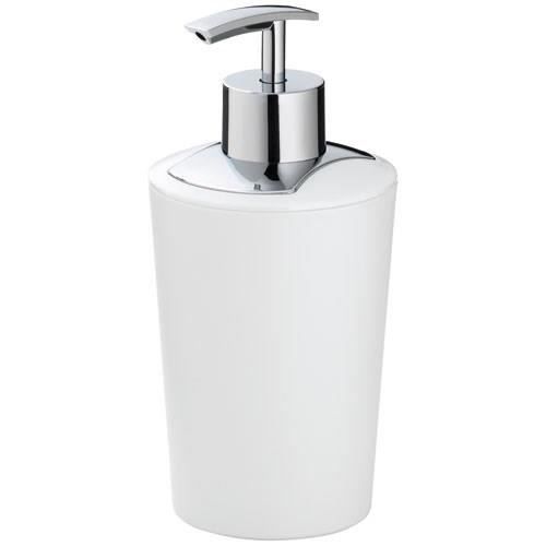 Distributeur à savon KELA Marta Contenance 350ml En plastique et chrome