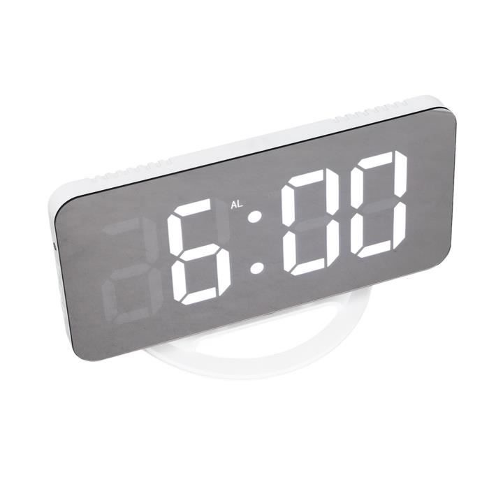 Réveil Enfant Football LED - Horloge Numérique Avec Affichage Température Et Veilleuse