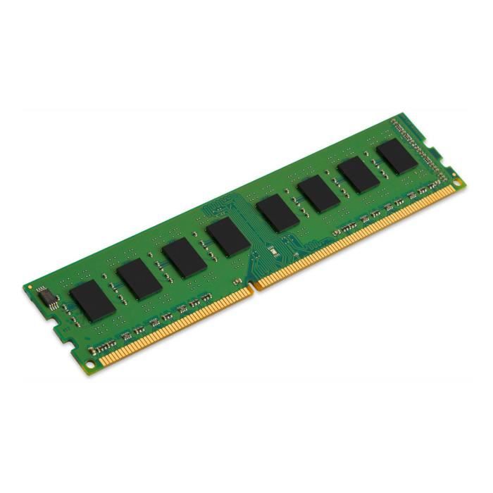 Top achat Memoire PC Kingston Technology ValueRAM 8GB DDR3 1600MHz Module, 8 Go, 1 x 8 Go, DDR3, 1600 MHz, 240-pin DIMM pas cher
