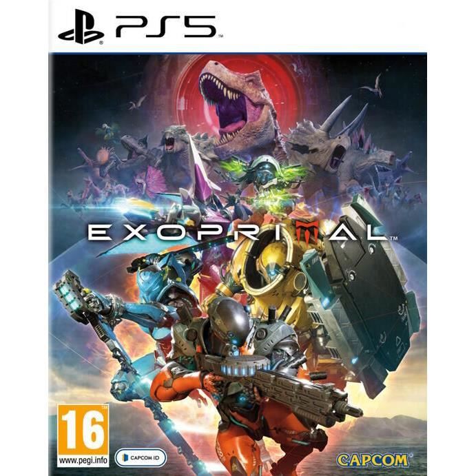 Exoprimal - Capcom - Jeu PS5 - Action - Co-op 5v5 - Graphismes à couper le souffle