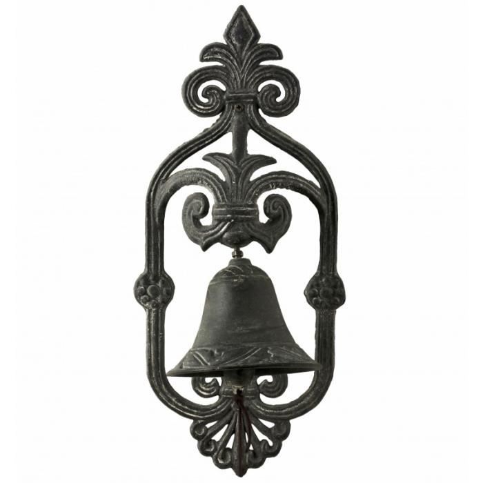 Cloche Murale De Porte Aubaho Fer Style Antique 44cm, Déco Chat