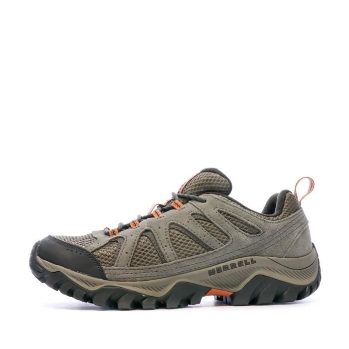 Chaussures en toile à lacets pour hommes, chaussures de randonnée