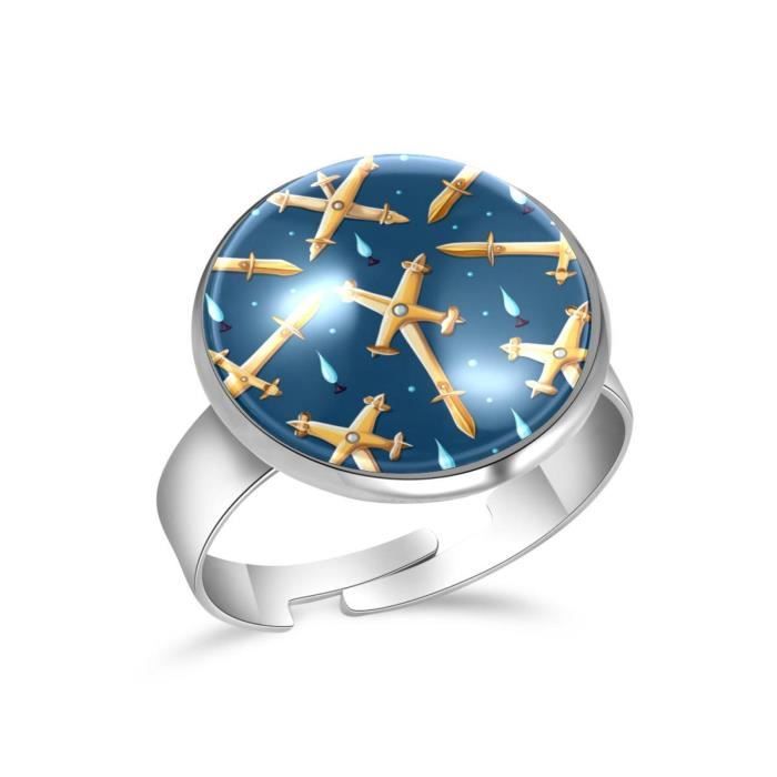 Bague Sagittaire Réglable Woffoly - Acier Inoxydable 316L Gravée Signe Zodiaque