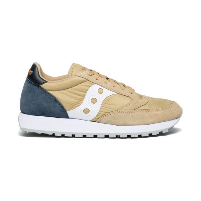 Saucony - Jazz Original Chaussures Sneakers Homme Tan/Navy - (40 EU)  Tan/navy - Cdiscount Chaussures