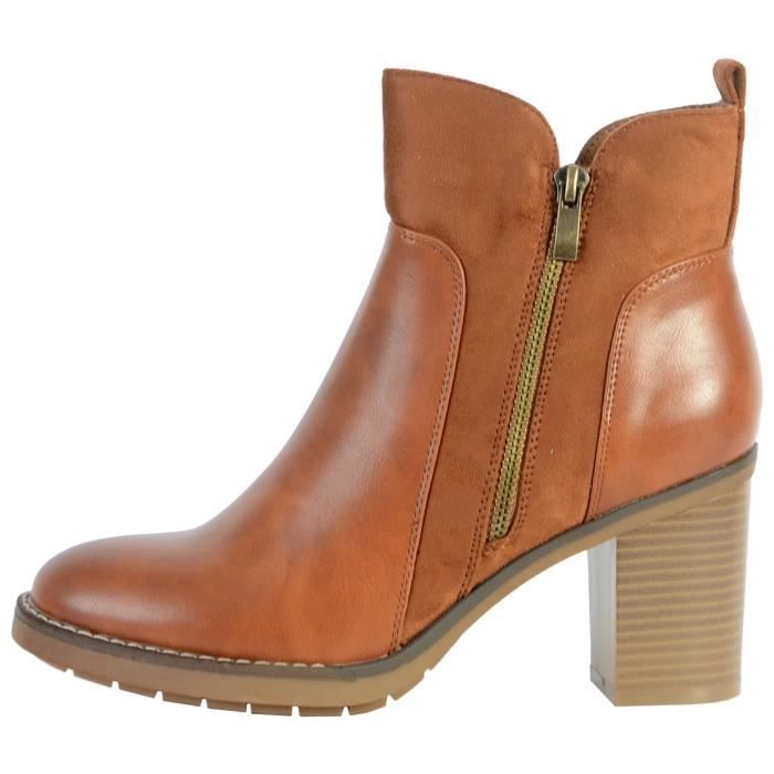 boot camel femme