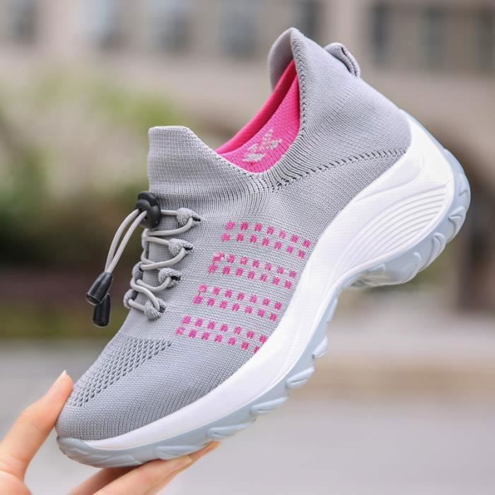 basket femme gris argent