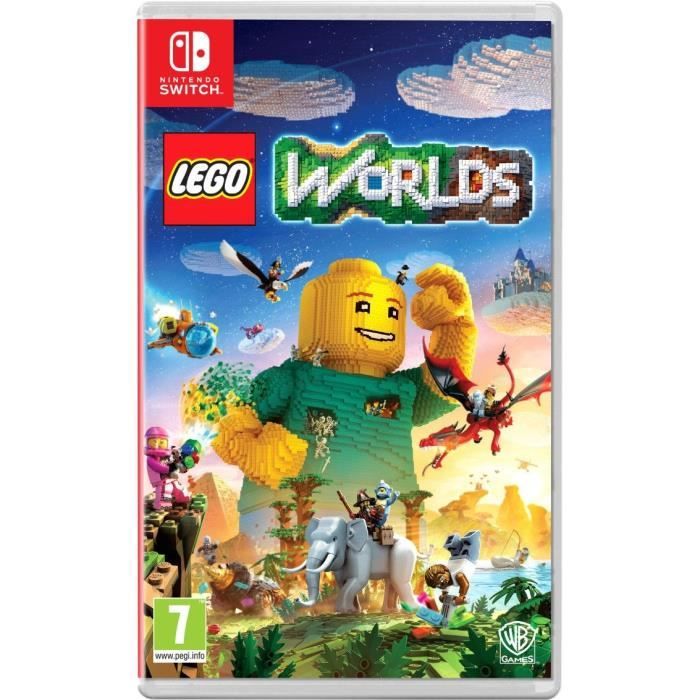 Jeu LEGO Worlds Nintendo Switch Aventure 2 joueurs WB Games TT Games - vue 2