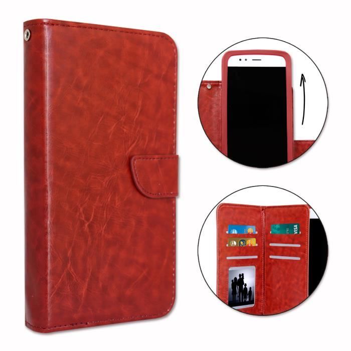 Étui Portefeuille Zanae Desire 530 Fushia