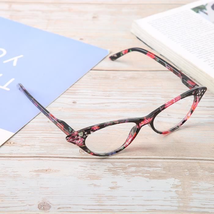 Lunettes De Lecture Demi-Lune Inlefen - Cadre Métal - Lentilles +2.5 - Unisexe
