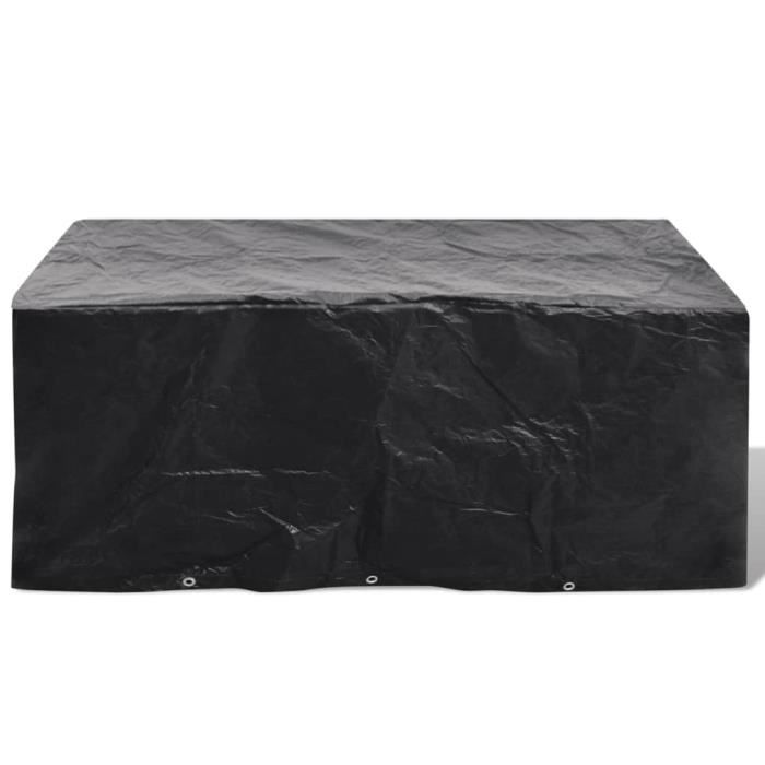 Housses de protection 148x83x80 pour Sofa et repose-pieds Molde Noir