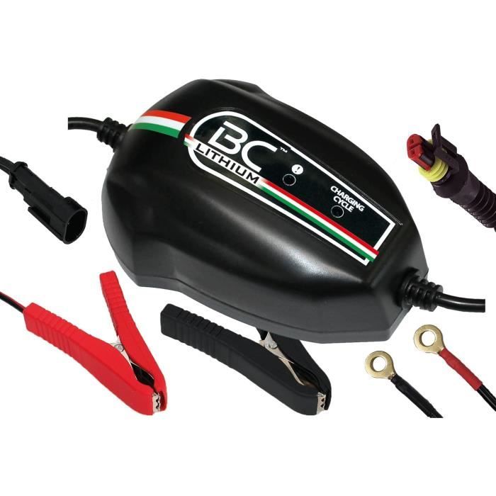 BC LITHIUM 900 12V 1A - Chargeur Et Mainteneur Intelligent Pour Batteries Lithium