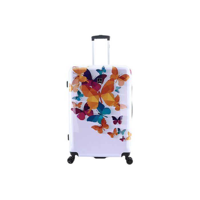 Saxoline Splash 77 cm Grande Valise de voyage 8 Roues Imprimé